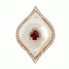 Ruby Pearl Ring